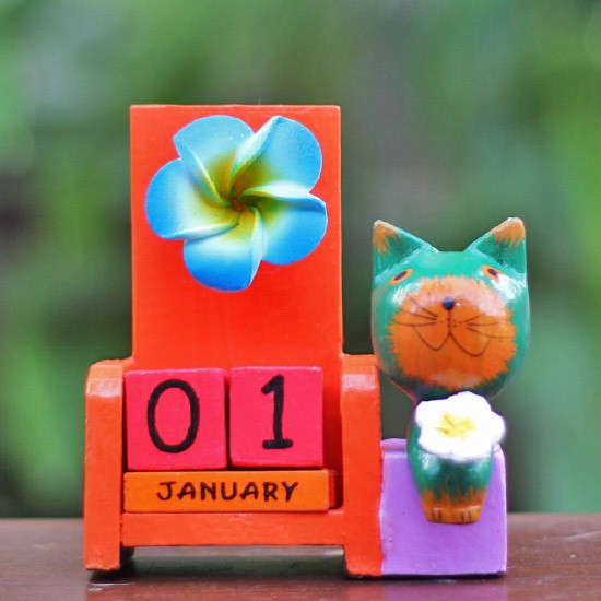 Frangipani On Calendar