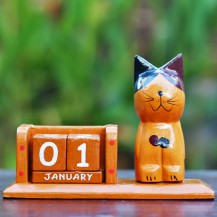 Brown Cat Calendar