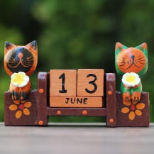 Cats Hold Frangipani