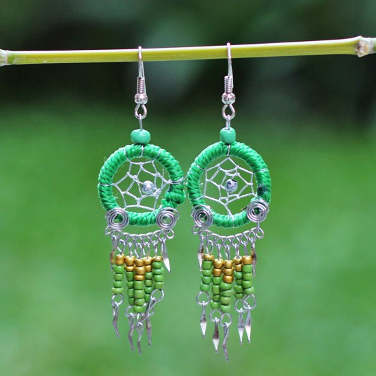 Green Dream Catcher