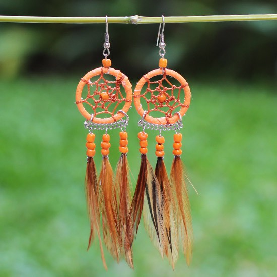 Orange Dream Catcher 2