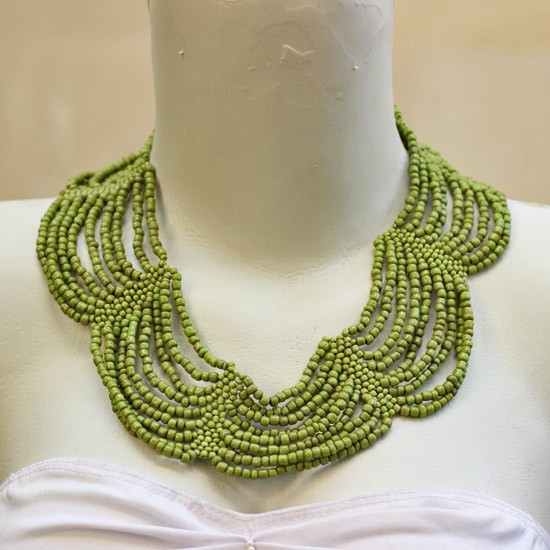 Rounded Wave Chartreuse