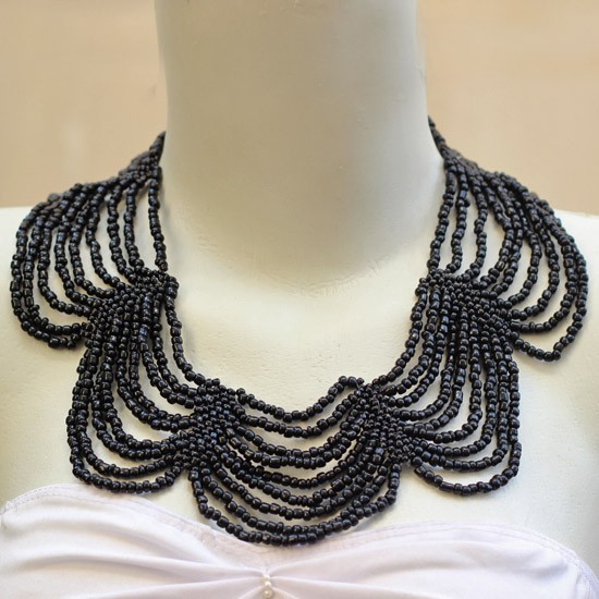 Rounded Wave Black