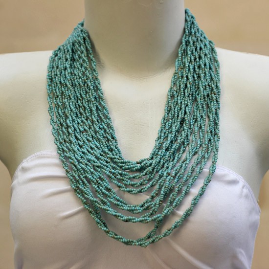 Turquois beads twist