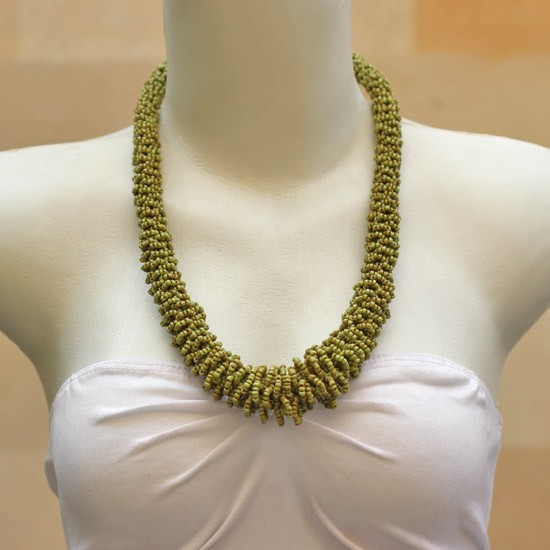Green Beads Rolled 