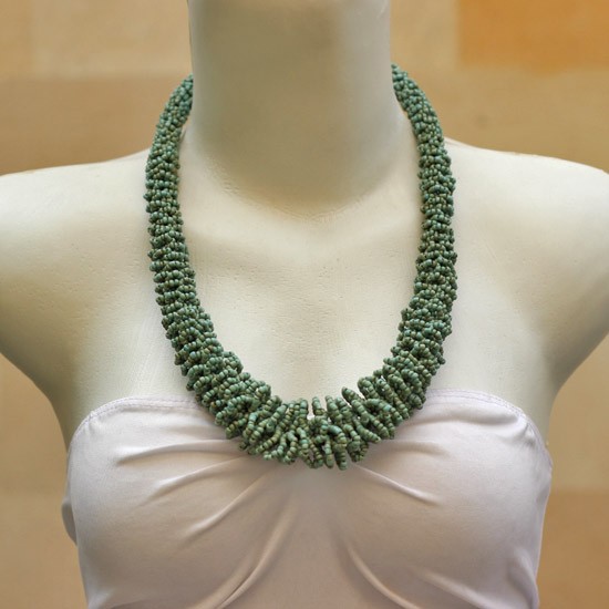 Light Turquise Beads Rolled
