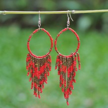 'Red Gold Tufted