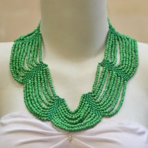 'Rounded Wave Light Green