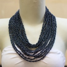 'Grey beads twist
