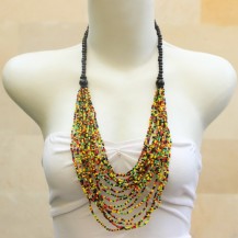 Mix Beads Chain with Wood 2