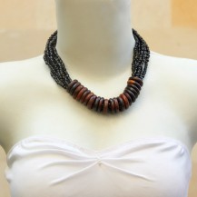 Wooden Circle Black