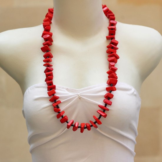 Simple Chain of Red Bone