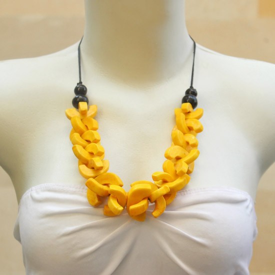 Yellow Crosswise with String