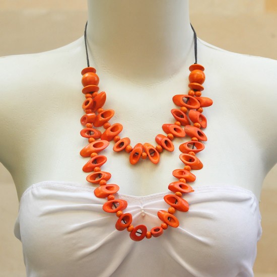 Flatten Orange Bone Branch Chain