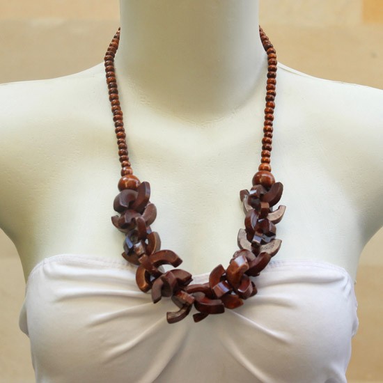 Brown Crosswise with Balls