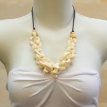 White Crosswise with String