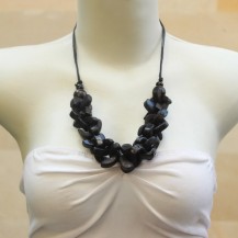 Black Crosswise with String