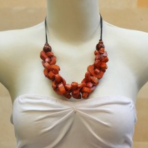 Brown Crosswise with String