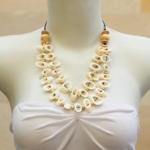 Flatten White Bone Branch Chain