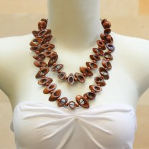 Flatten Brown Bone Branch Chain