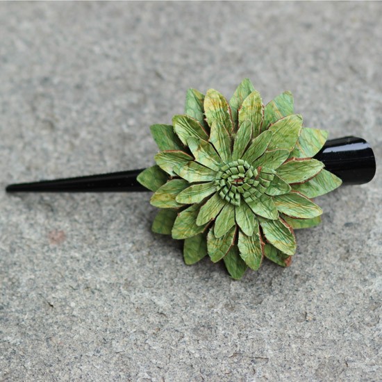 Soft Green Flower