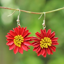 Red Sun Flower