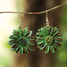 Green Sun Flower 3
