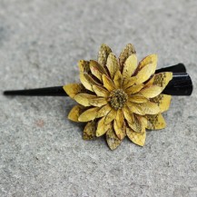 Yellow Snake Skin Flower