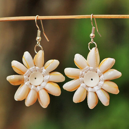 White Shell Flower