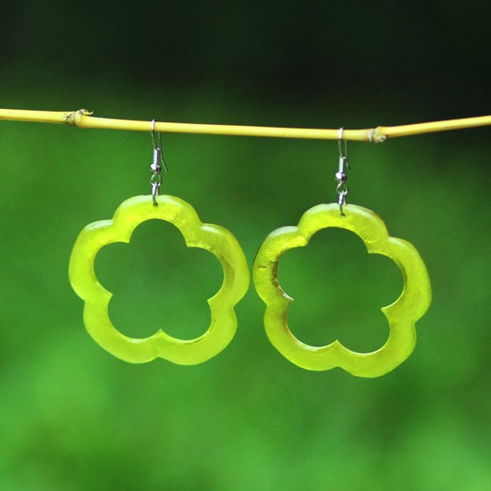Flower line lime