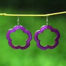 Flower line purple
