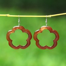 Flower line brown