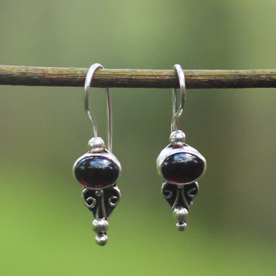 Oval Garnet With Love 