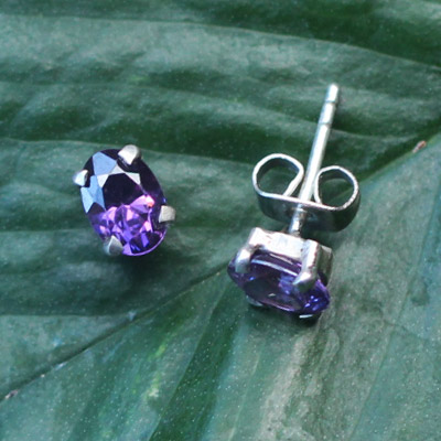 Simply Oval Amethyst