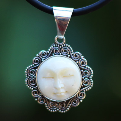 Moon Face Glowing