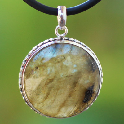 Round brown stone
