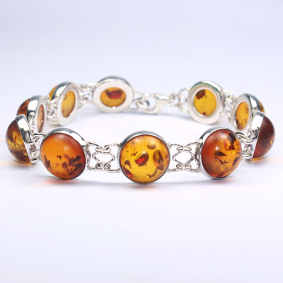 Plain Round Amber