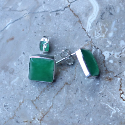'Plain Emerald Rectangle