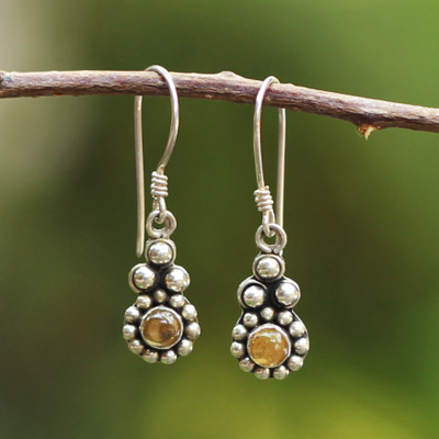 Round Amber Hanging
