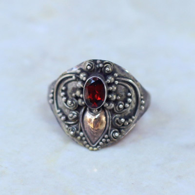 Wide Platted Ring