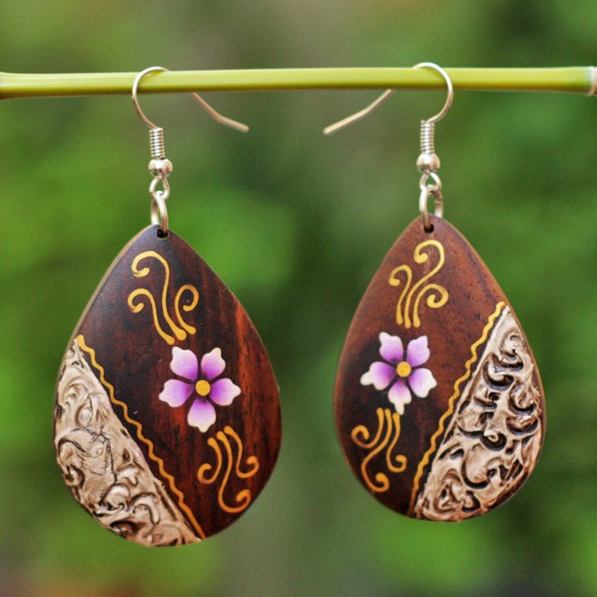 Pear Flower Painted