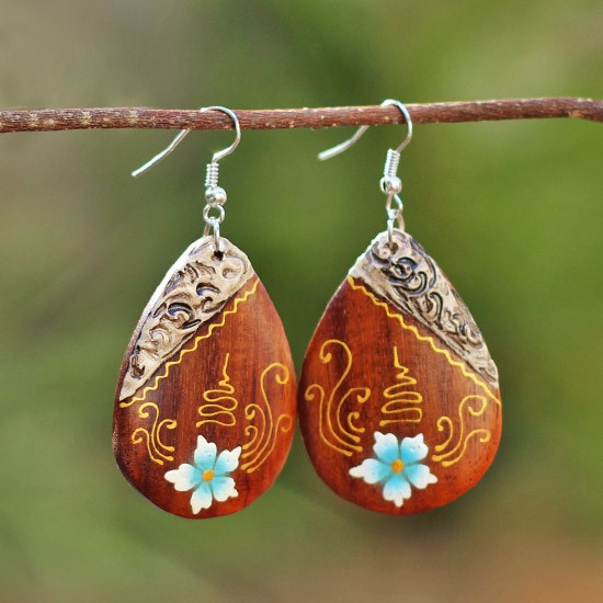 Pear Flower Painted 3