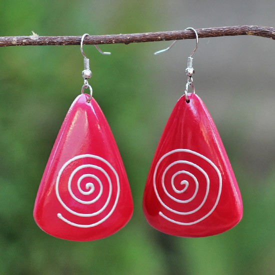 Red Triangle Spiral