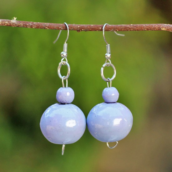 Purple Wooden Balls 2