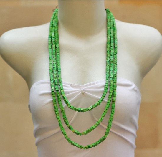 Green Cubes Coiled