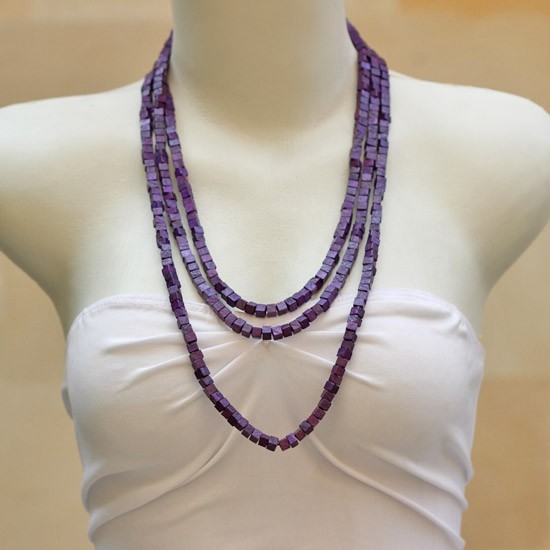 Purple Cubes Coiled