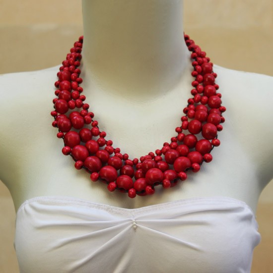 Red Balls Wide Chain