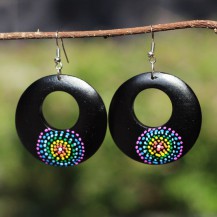 'Round Hole Painted 6