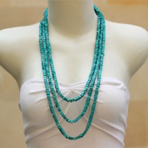 'Light Blue Cubes Coiled
