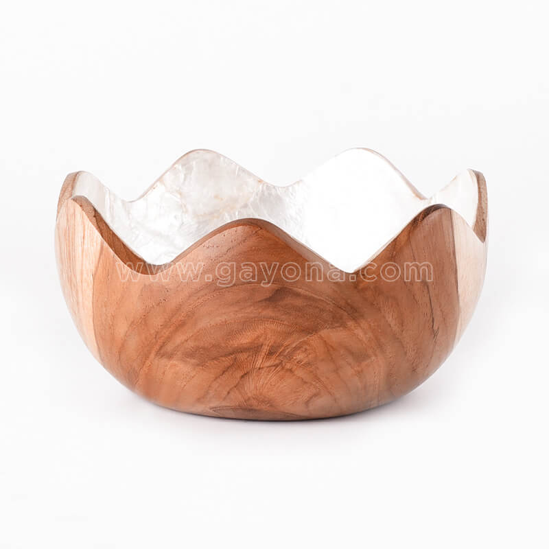 White Flower Bowl